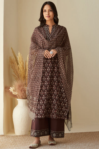 Sehra Maira Bagru Kurta