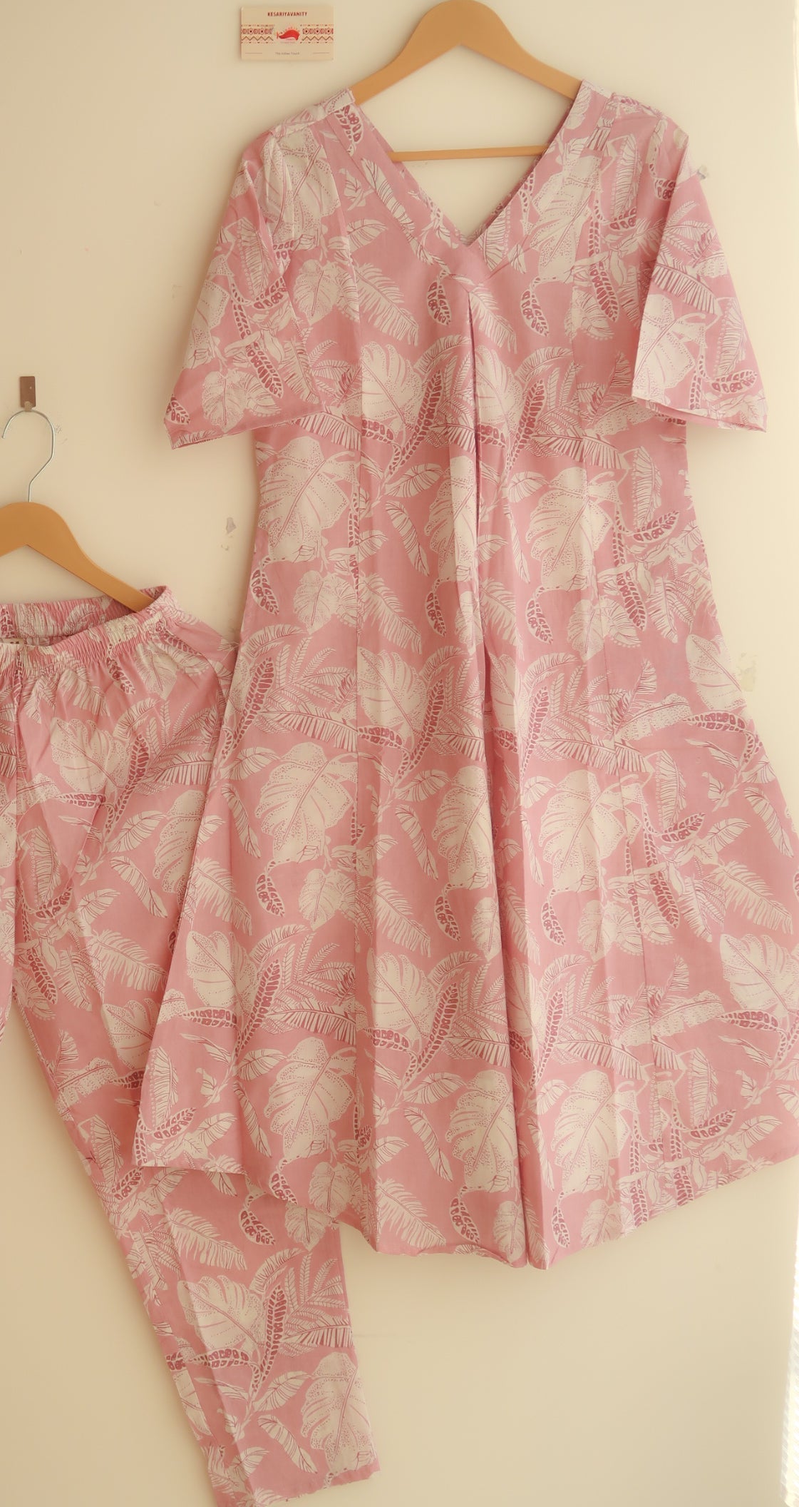 Pinch Me Pink Office/Regular Wear Suit Set - Blend of Fun