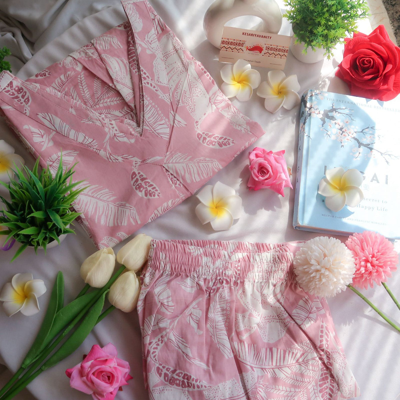 Pinch Me Pink Office/Regular Wear Suit Set - Blend of Fun